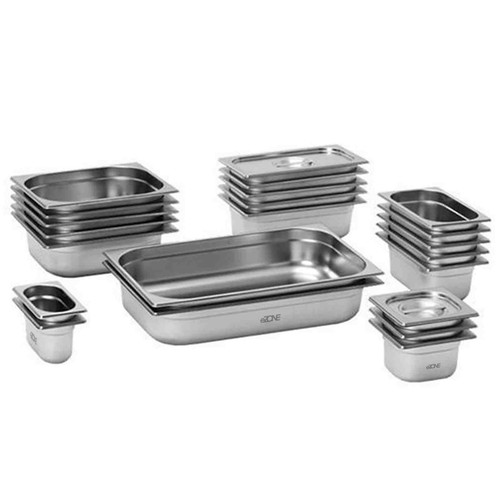 Stainless steel gastronorm pan - stainless,