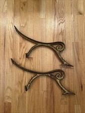 Salvaged Cast Iron Park Bench