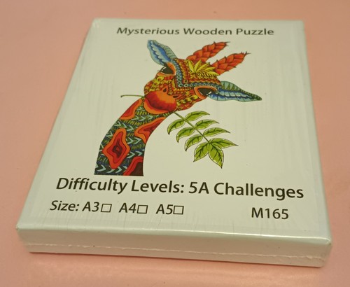 Mysterious wooden puzzle - mysterious,