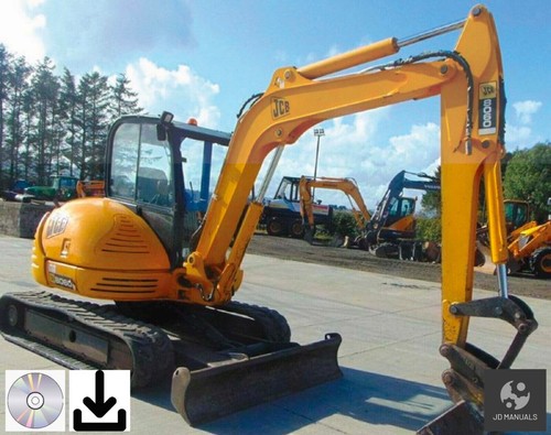 Jcb 8052 8060 excavator - &,
