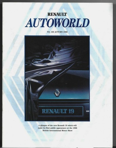 Renault autoworld magazine - renault,
