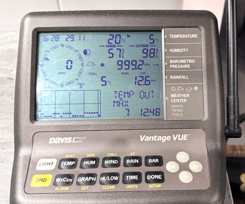 Davis vantage vue console - vantage,