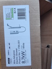 Mira 1.1785.001 Advance 8.7kW Thermostatic Electric Shower - White/Chrome