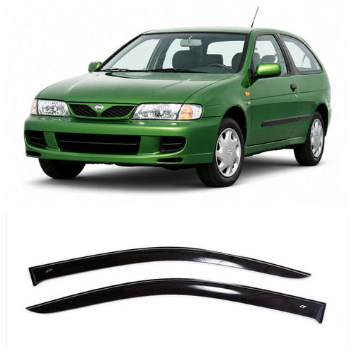 Tape window visors rain - tape-on,