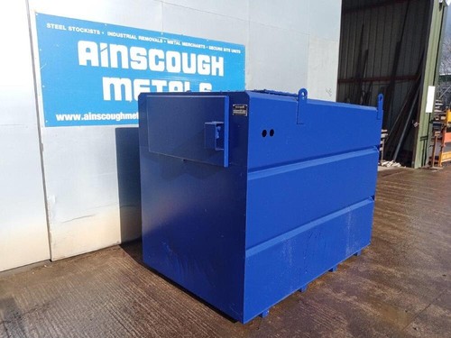 Used bunded steel storage tank - used,
