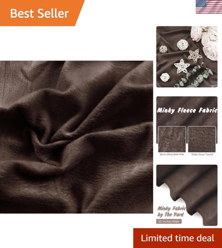 Super soft chocolate brown - soft,