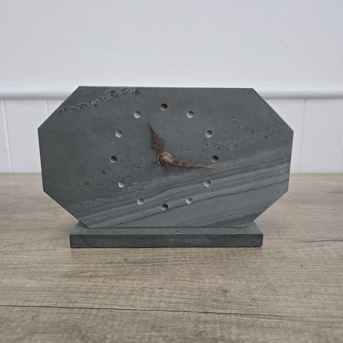 Vintage retro slate mantel - retro,