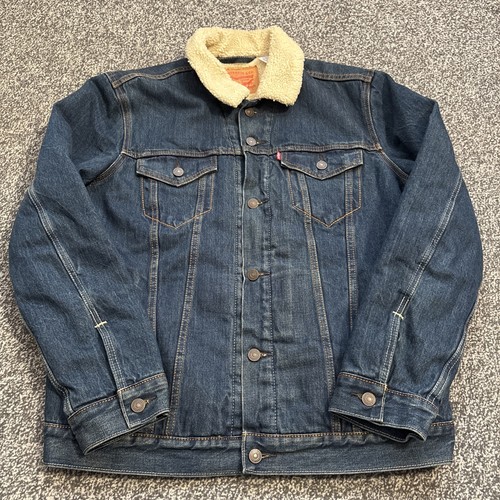 Levi denim sherpa trucker - levi’s,
