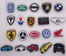 Car Brand Croc Shoe Charms