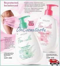 Oriflame Feminelle Intimate Wash Cranberry + Aloe Vera & Mallow