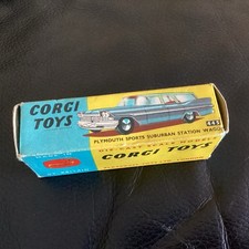Corgi Toys 445 Plymouth Sports
