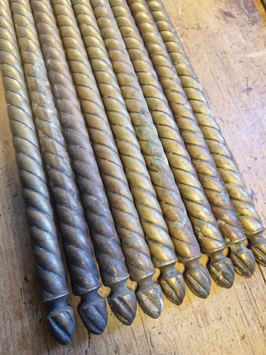 Vintage original brass - 9x,