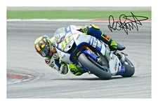 Valentino Rossi Signed A4