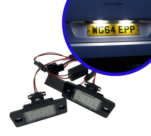 Led rear number - 18, licence