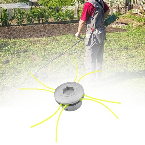 Aluminium strimmer head grass - aluminium,