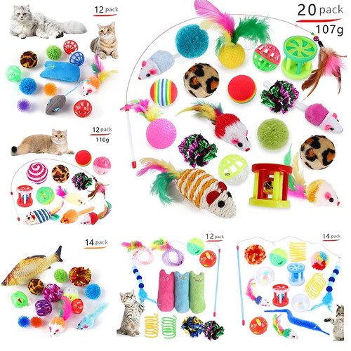 Cat play tunnel mouse ball - play, toy