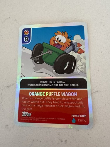 Topps club penguin card jitsu - penguin, card-jitsu