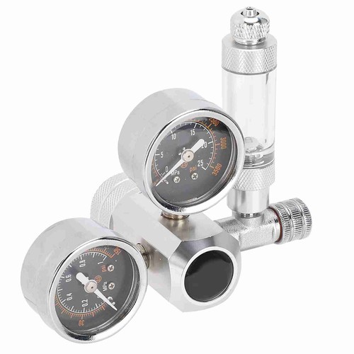 Co2 regulator dual gauge - dual, w/