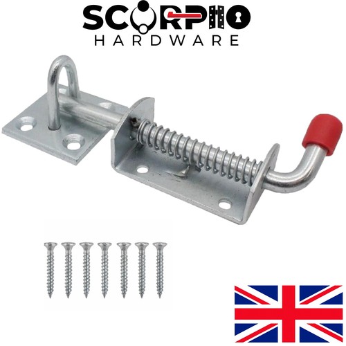 Animal gate bolt - animal, loaded