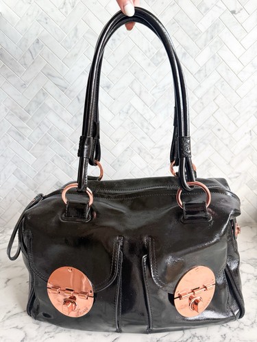 Mimco bag turnlock zip top - turnlock,