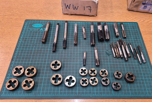 Joblot engineers tools - ,, taps