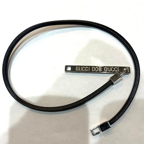 Gucci dog choker collar - dog,
