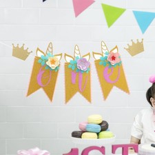  Unicorn Flower Chair Birthday