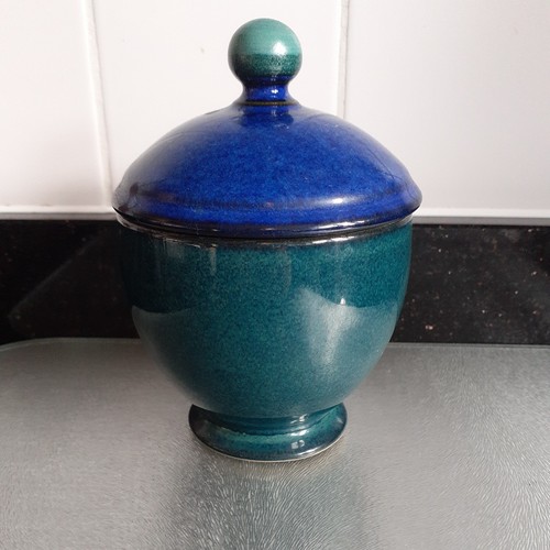 Denby metz blue - denby, footed
