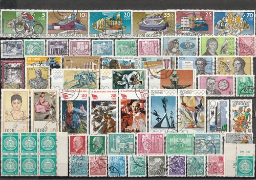 Lot stamps gdr rda - lot,