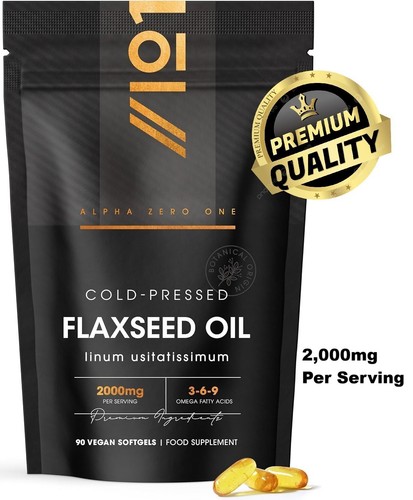 Flaxseed oil 2000mg 90 - 2000mg,