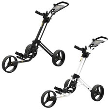 PowaKaddy TwinLine 5 Push Golf Trolley Lightweight Foldable Frame 3 Wheel