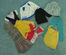 VINTAGE SINDY DOLL OUTFIT BUNDLE SPARES & REPAIR. PEDIGREE 1984-5