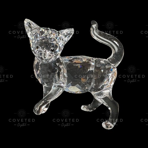 Swarovski crystal cat mother - swarovski,