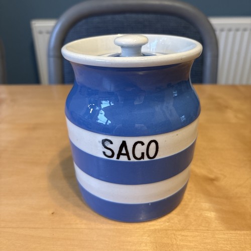Green cornishware sago - cornishware,