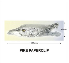 ANTIQUE STYLE  PIKE FISH PAPER