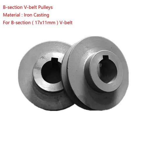 Iron casting groove - casting, v-groove