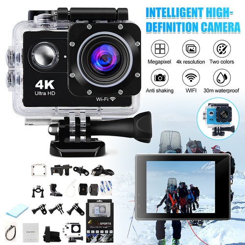 Ultra wifi action camera - hd,