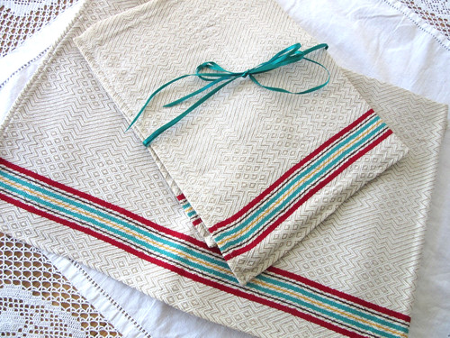 Unused vint french linen - vint,