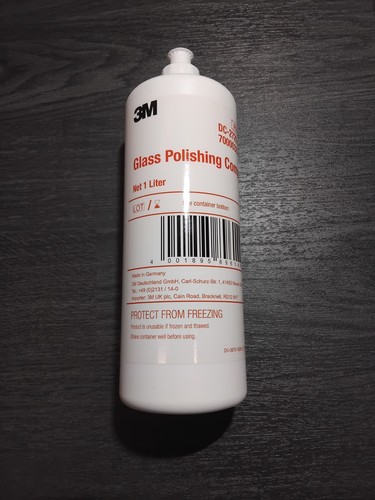 Glass polishing compound - glass,