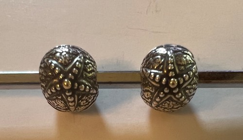Pair pandora sterling 14k - pandora,