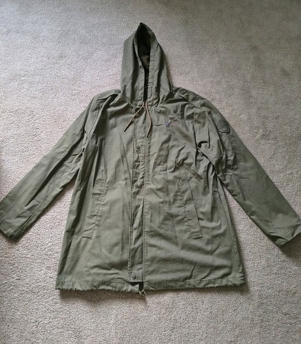 Mens lambretta military parka - mens,
