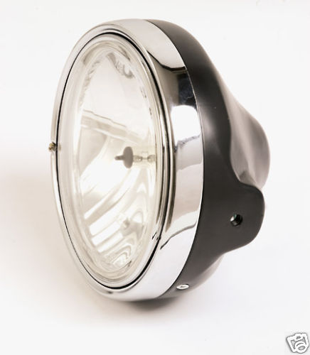 Clear glass headlight - , h4