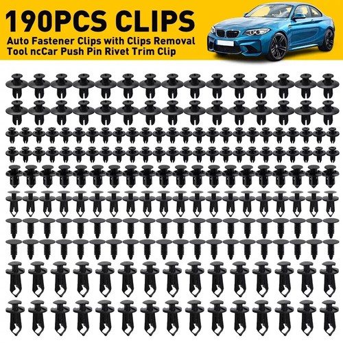 190 car fixing - clips, plastic