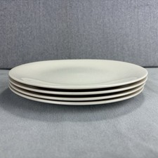 Set of Four (4) Crate & Barrel Eva Zeisel Classic Century Salad Plates 8 1/2”