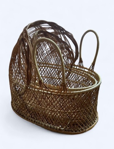 1970 vintage doll bassinet - vintage,