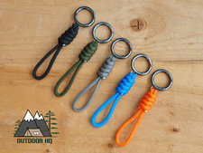 Paracord Keychain Keyring Clip