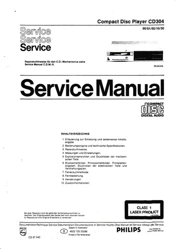 Service manual for philips - manual,
