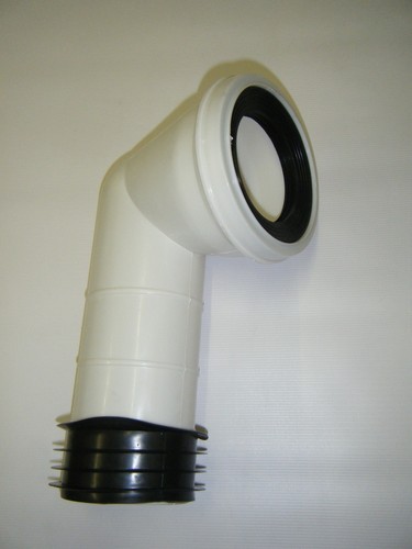 Toilet waste soil pipe 90deg - waste,