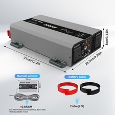 12V 2000W 4000W Pure Sine Wave