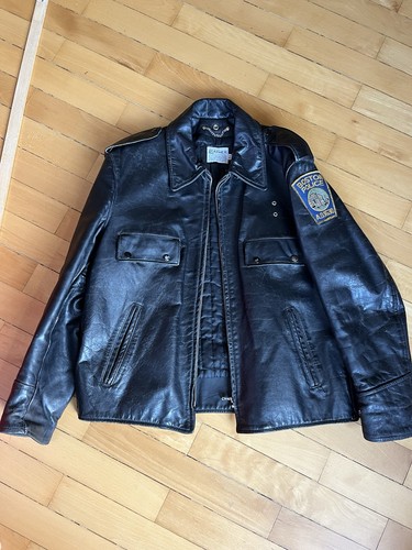 Antique boston police leather - antique,